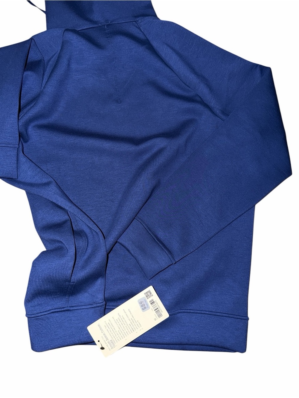 Lululemon Men’s Smooth Spacer Classic-Fit Pullover Hoodie Clubhouse Blue Size M - Picture 5 of 8